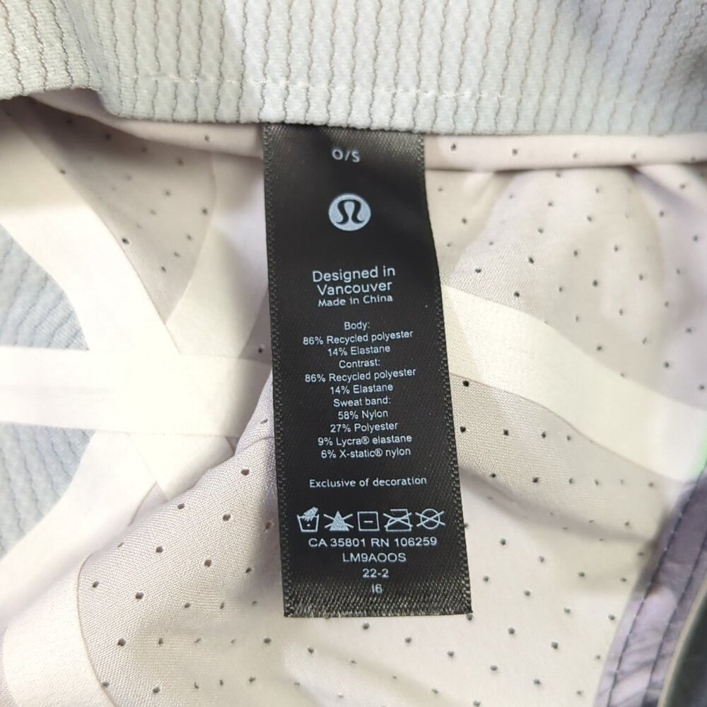 Lululemon Hat Men's OS Paint Glide Multi Fast Free Running Hat Vent - Picture 8 of 10
